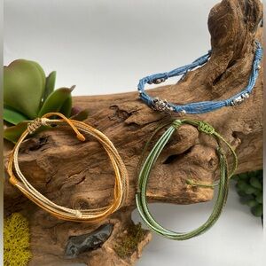 Y2K Style Bracelet Ankle Bracelet - Set of 3